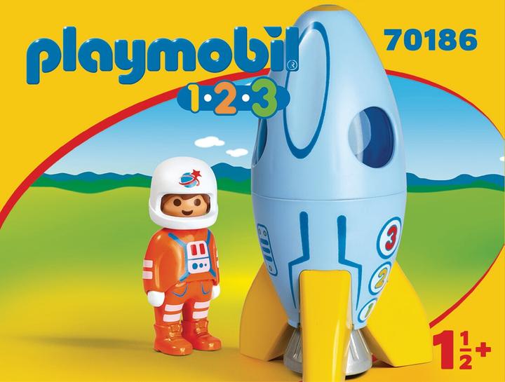 Produktbild Playmobil Astronaut mit Rakete (70186)