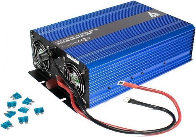 Productafbeelding Digital Przetwornica napięcia 12 VDC / 230 VAC SINUS IPS-4000S 4000W
