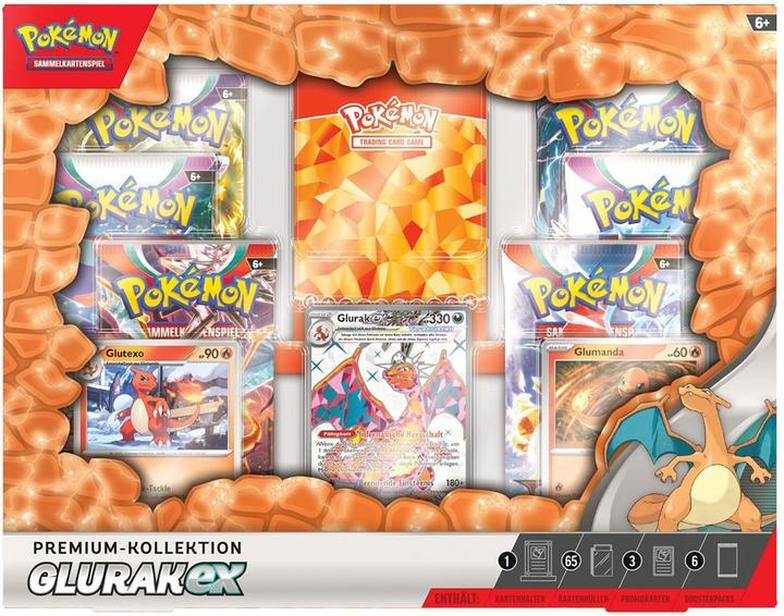 Immagine prodotto Pokémon PKM: Glurak EX - Premium Kollektion (Tedesco, Box Set e Collezione)