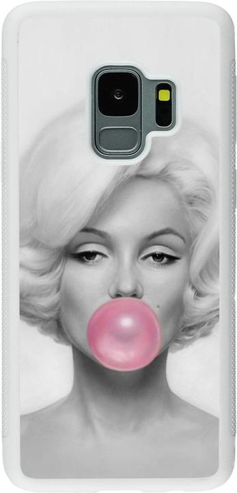 Immagine prodotto PhoneLook Coperchio in silicone bianco Marilyn Bubble (Samsung Galaxy S9)
