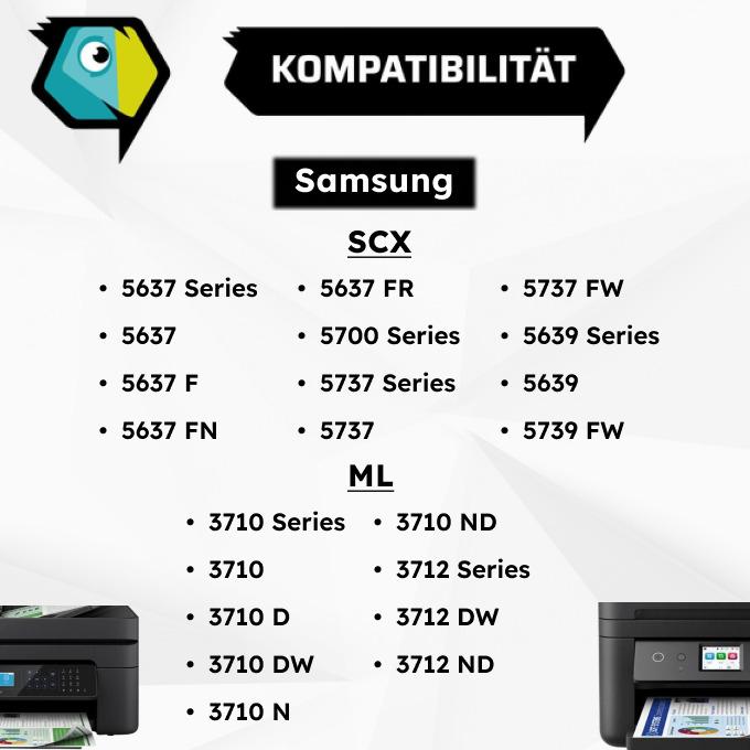 Produktbild Inkadoo Toner kompatibel zu Samsung MLT-D205E/ELS / 205E Toner, schwarz Schwarz (BK)