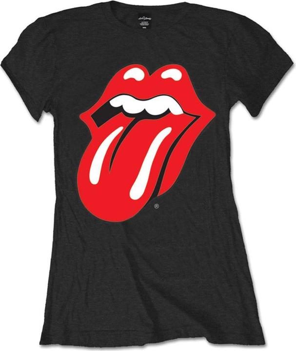 Actual product image The Rolling Stones Womens/Ladies Classic Tongue T-Shirt (XXL)