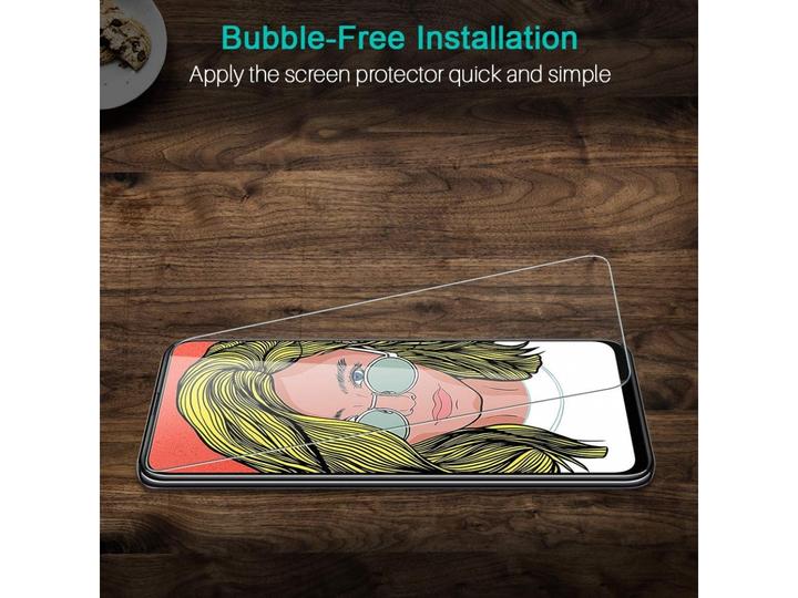 Actual product image Screenguard Huawei P Smart Z Protective Glass Film Case Friendly Design (1 Piece, Huawei P Smart Z)