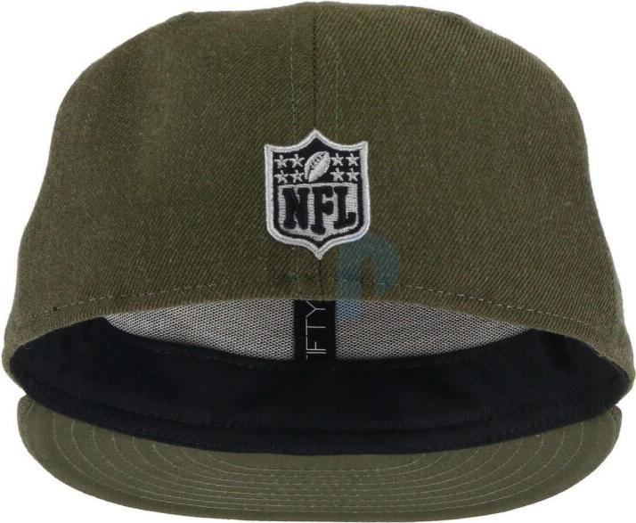 Produktbild New Era NFL - New England Patriots - Heather 59Fifty Cap Oliv 7 1/4 (56)