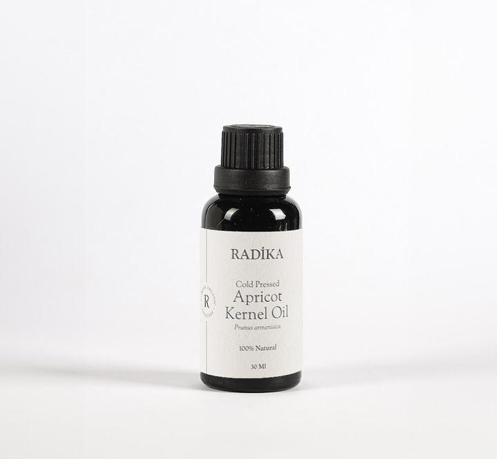 Produktbild Radika Aprikosenkernöl, Kaltgepresst, 100% Rein, BIO, natürlich, 30 ml (Körperöl, 30 ml)