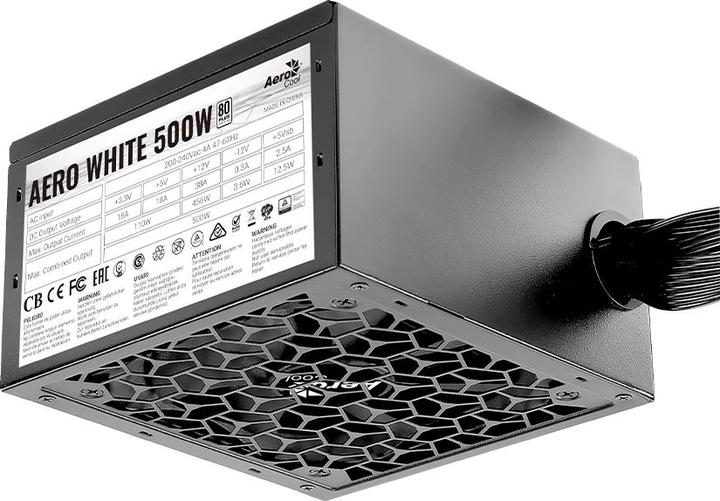 Produktbild AeroCool Netzteil AERO WHITE (500 W)