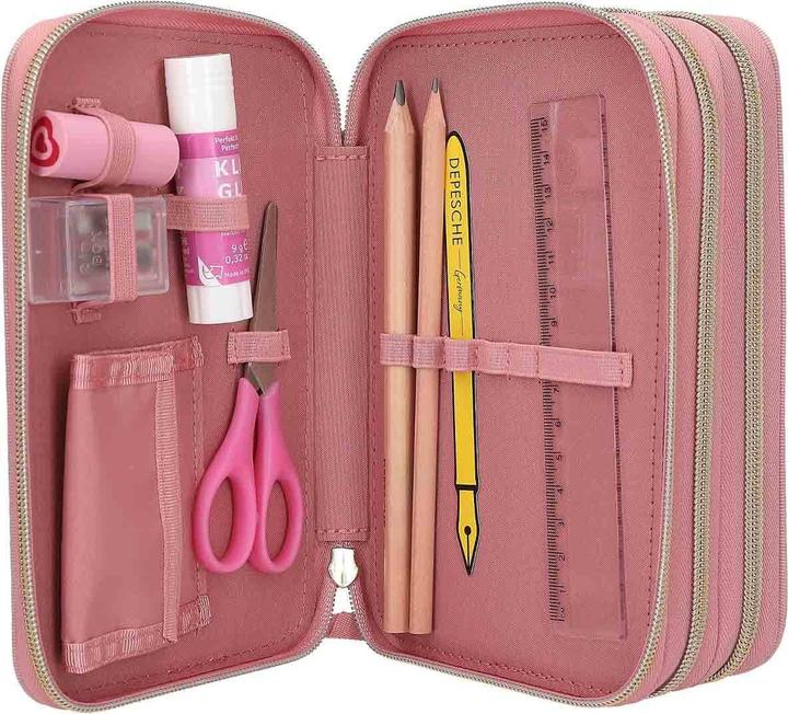Immagine prodotto Schmidt Spiele Miss Melody - Triple Pencil Case DUSTY ROSE