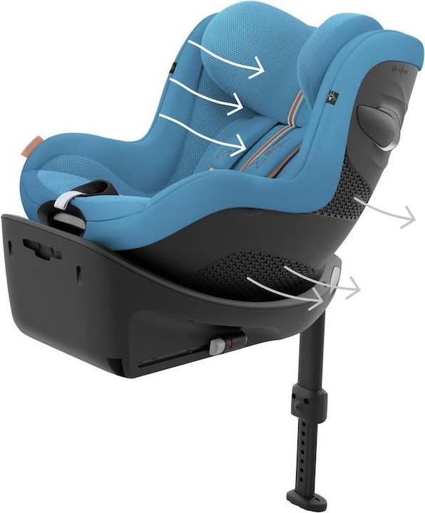 Actual product image Cybex Sirona G I-Size Plus Reboard child seat incl. Base G (Reboarder, ECE R129/i-Size Standard)
