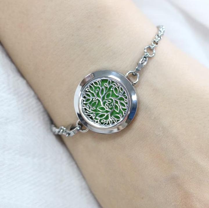 Produktbild Zen Arôme Duft-Schmuck Armband No.2 Diffusor für Ätherisches Öl, Parfum - Edelstahl (Edelstahl, Metall)