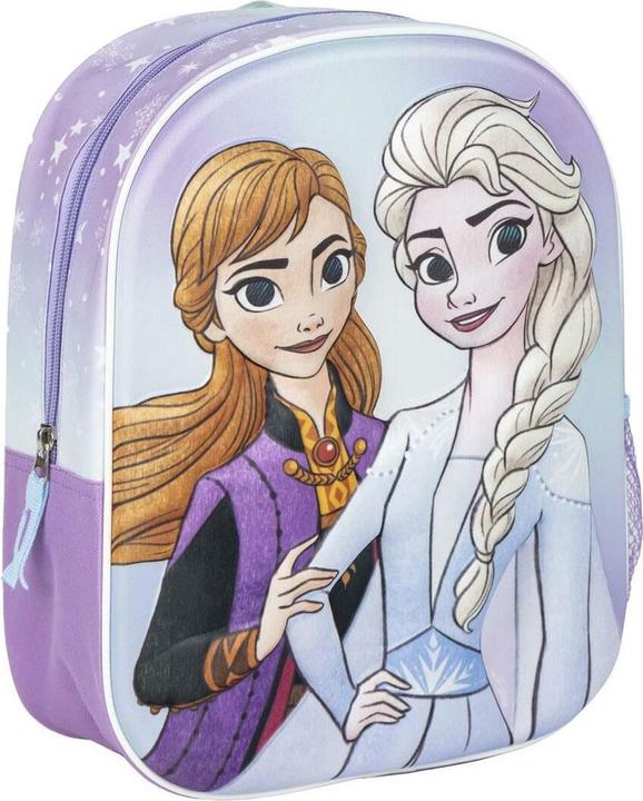 Actual product image Disney Frozen school rucksack light blue 31 x 26 x 10 cm