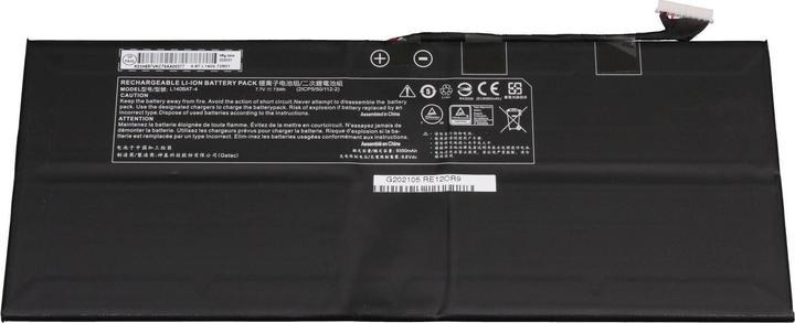 Image du produit Clevo 6-87-L140S-72B02 (4 cellules, 9600 mAh)