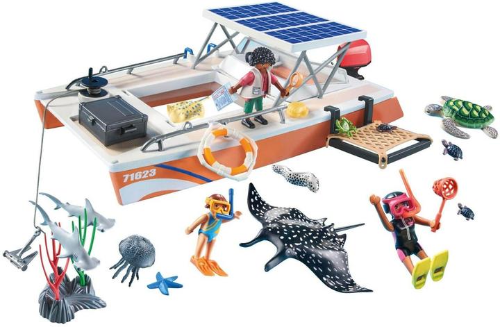 Actual product image Playmobil Coral reef platform (71623, Playmobil Wiltopia)