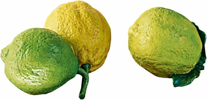 Image du produit Loberon Lot de 2 agrumes décoratifs Ginny jaune (12 cm)