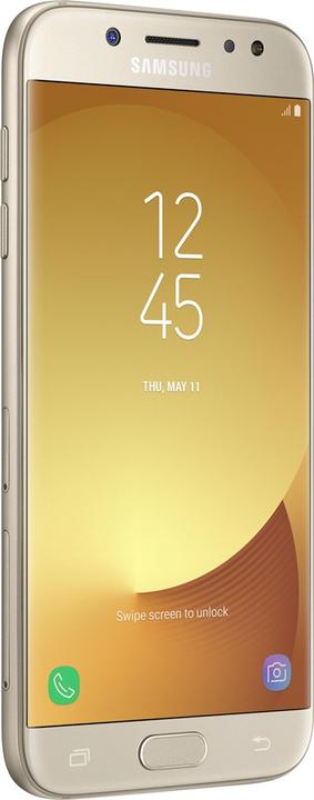Immagine prodotto Samsung Galaxy J5 (2017) Duo (16 GB, Oro, 5.20", Doppia SIM + SD, 13 Mpx, 4G)