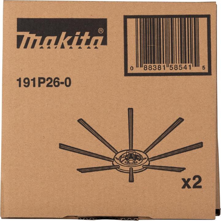 Immagine prodotto Makita 191P26-0 Set di spazzole laterali