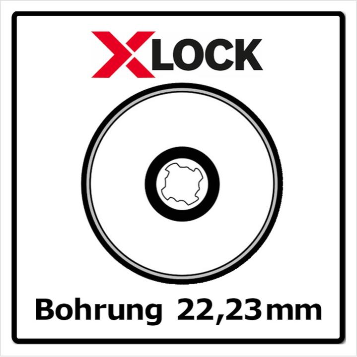 Actual product image Bosch Professional Zubehör PRO Stainless Steel and Metal X-Lock cutting disc, 125 x 1 x 22.23 mm