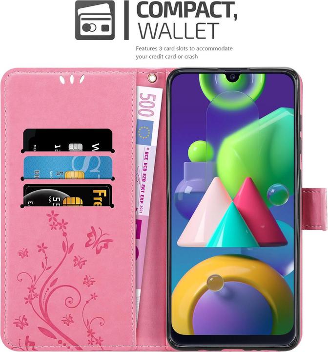 Produktbild Cadorabo Flower Book Cover (Samsung Galaxy M31)