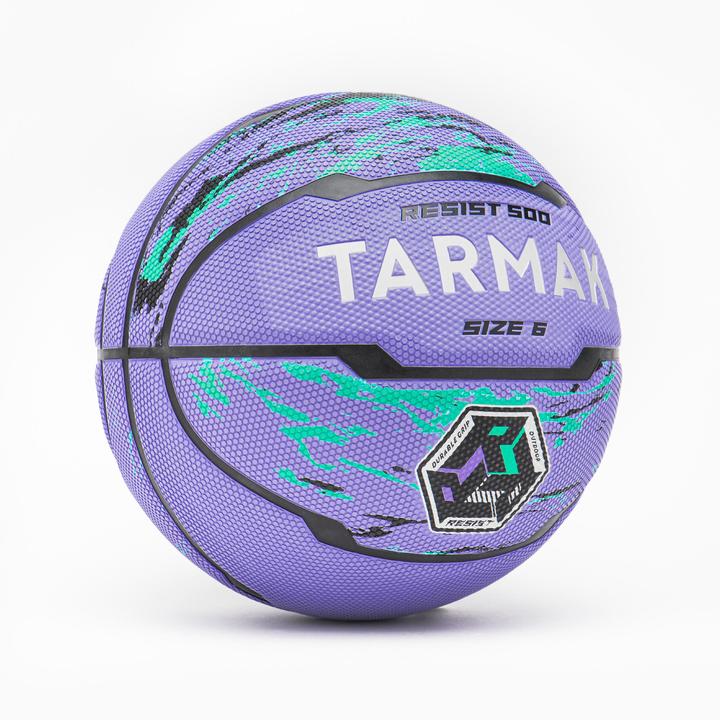 Tarmak Basketball Grösse 6 - R500 violett/türkis (6)