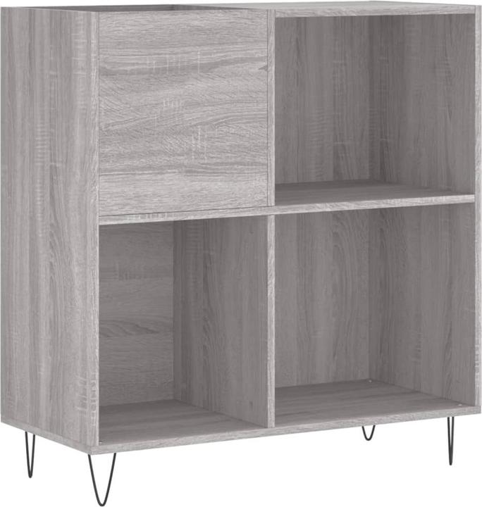 Actual product image VidaXL Plattenschrank Grau Sonoma 84,5x38x89 cm Holzwerkstoff