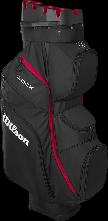 Actual product image Wilson - iLock Cart Bag - Black/Red