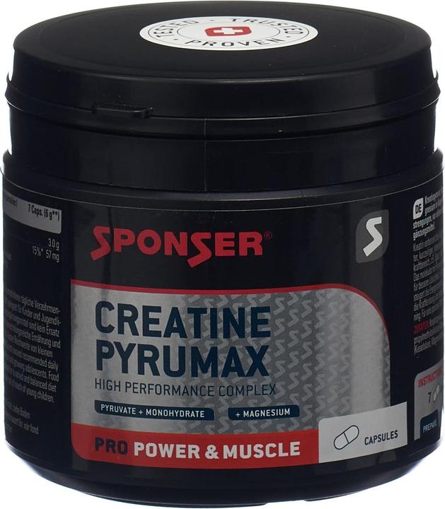 Actual product image Sponser creatine pyrumax (280 Piece, Capsules, 240 g)