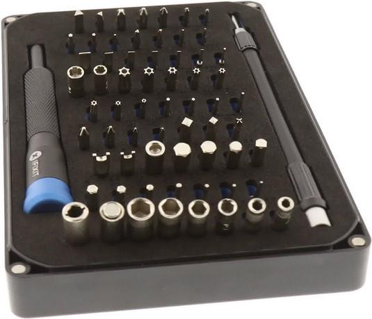 Produktbild iFixit Mako Precision Bit Set (1, 2, T TR 10, TR8, T TR 15, T TR 20, T TR 25, J 00, Y0, J 000, J 1, 1mm, J 0, PH0000, Y 00, Y 000, P6, Y 1, 0.7 mm, TR9, TR7, TR6, 4 mm, 2 mm, PH1, 5 mm, PH2, 4.5 mm, 1.3 mm, T3, 0.9 mm, 3.5 mm, T2, PH00, T5, P2, T4, 2.5 mm, 5.5 mm, PH0, 3 mm, P5, 1.5mm)