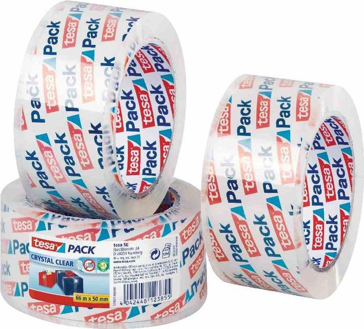 Actual product image tesa tesapack PCV crystal clear (50 mm)