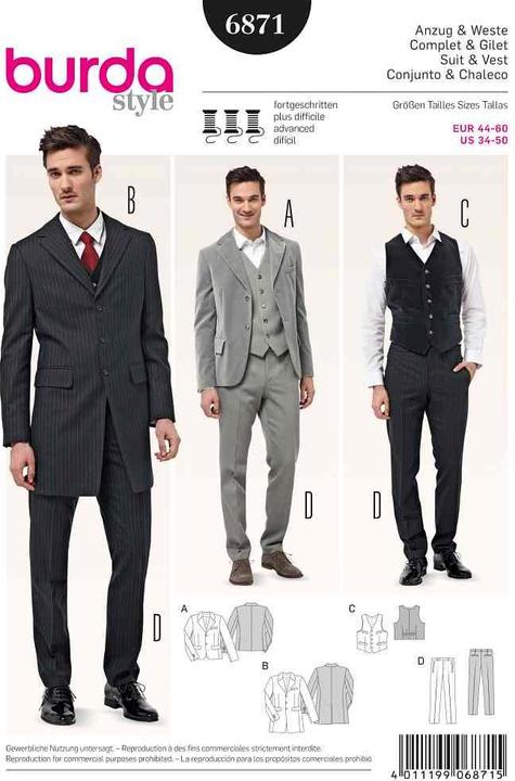 Immagine prodotto Modello Abito + gilet