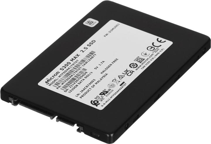 Produktbild Micron 5300 MAX SATA SSD (1920 GB, 2.5")