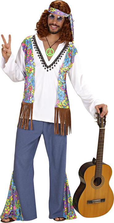 Widmann Costume hippie : Tenue Flower Power
