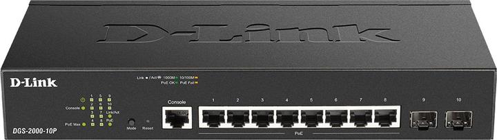 Produktbild D-Link PoE+ Switch DGS-2000-10P 10 Port (10 Ports)