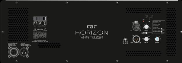 Image du produit FBT Horizon VHA 118.2SA (1 pièce, 2500 W)