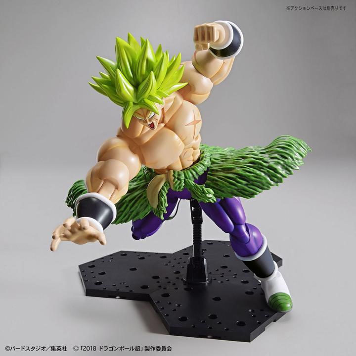 Actual product image Banpresto Model Kit Dragon Ball Funkoe Rise Super Saiyan Broly Fullpow