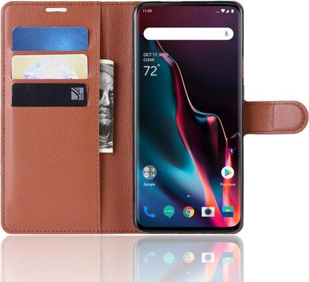 Produktbild MU Classic Litchi Leder Bookcover Series (OnePlus 7 Pro)