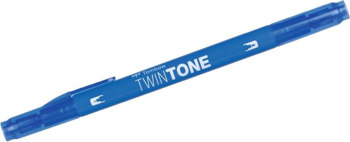 Actual product image Tombow Twintone fiber pen (15, Blue, 1 x)