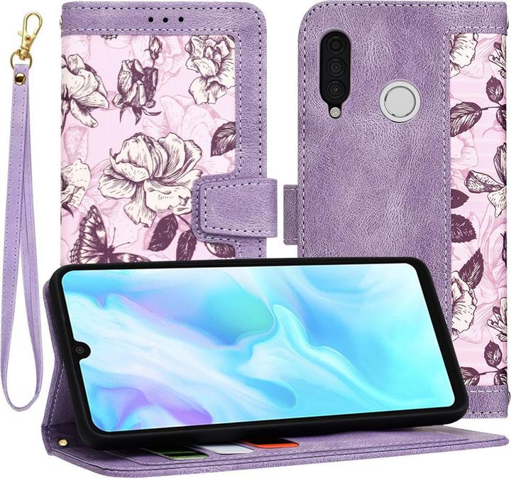Image du produit Techsuit - FlipCraft - Huawei P30 Lite / P30 Lite New Edition - Mysterious Purple (Huawei P30 Lite New Edition, Huawei P30 Lite)