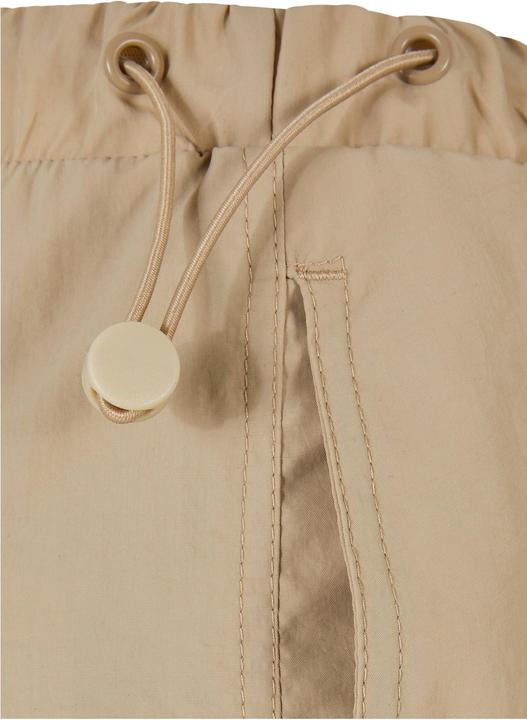 Actual product image Urban Classics Ladies Wide Crinkle Nylon Cargo Pants (S)
