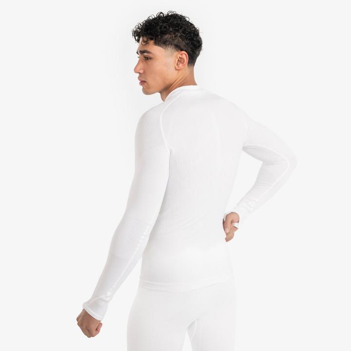 Produktbild Kipsta Damen/Herren Funktionsshirt langarm - Keepdry weiss (L)