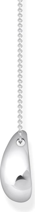 Actual product image Thomas Sabo Necklace with pendant in organic drop shape (925 silver, 45 - 50 cm)