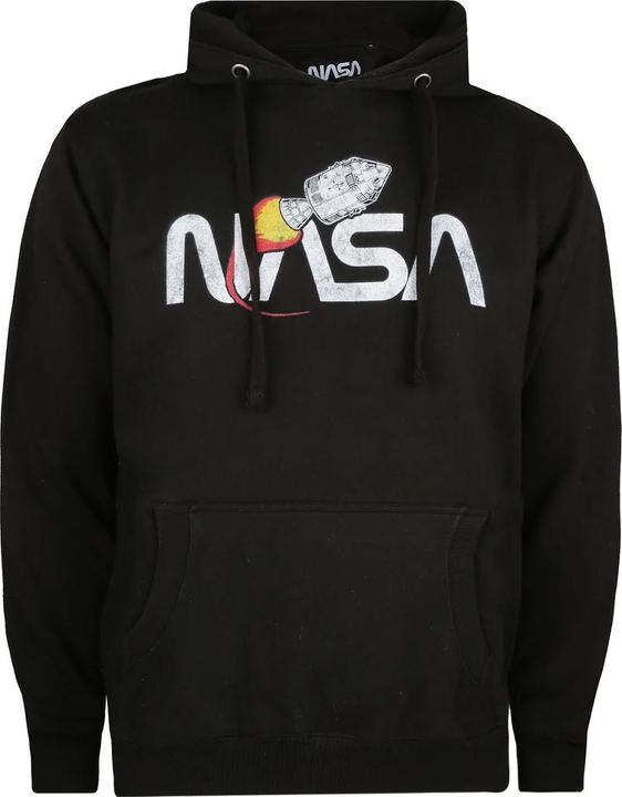 Nasa Vintage Rocket Hoodie zum Überziehen
