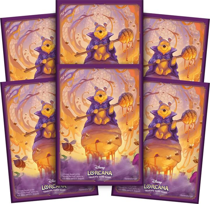 Immagine prodotto NoName Gioco di carte collezionabili Disney Lorcana: Mare Azzurro - Maniche di carte Winnie the Pooh
