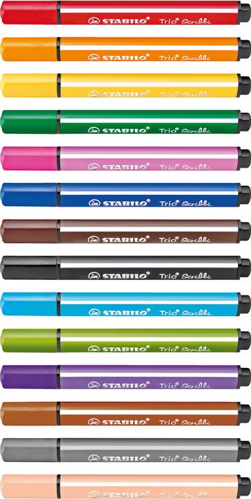 Immagine prodotto STABILO Trio Scribbi Pennarello triangolare a molla (Verde, 1 x)