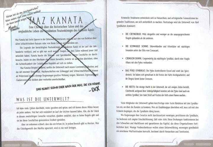 Actual product image Panini Star Wars: Das Buch der Schmuggler (German, Daniel Wallace, Andreas Kasprzak, 2019)