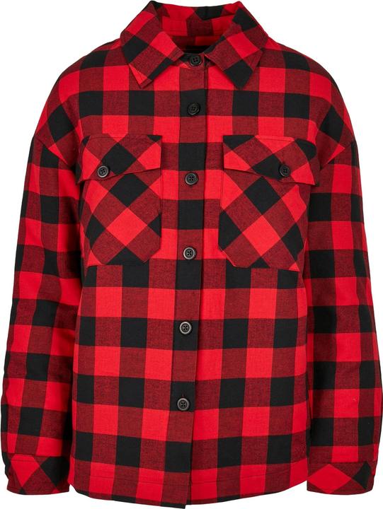 Urban Classics Ladies Flanell Padded Overshirt (S)