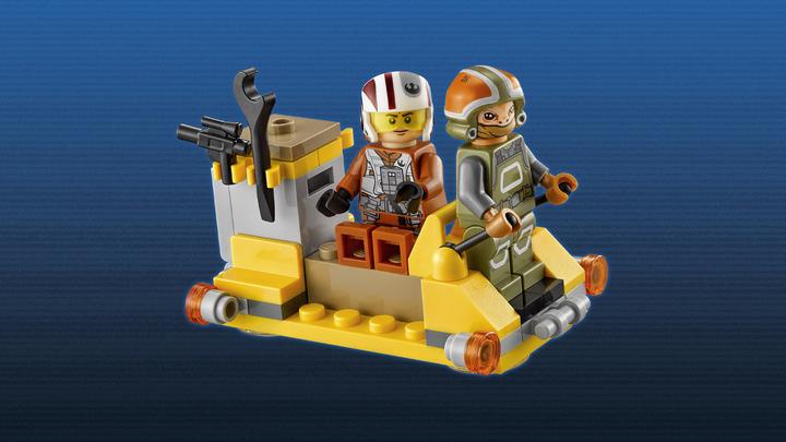 Actual product image LEGO Star Wars Poe's X-Wing Fighter (75102, LEGO Star Wars)
