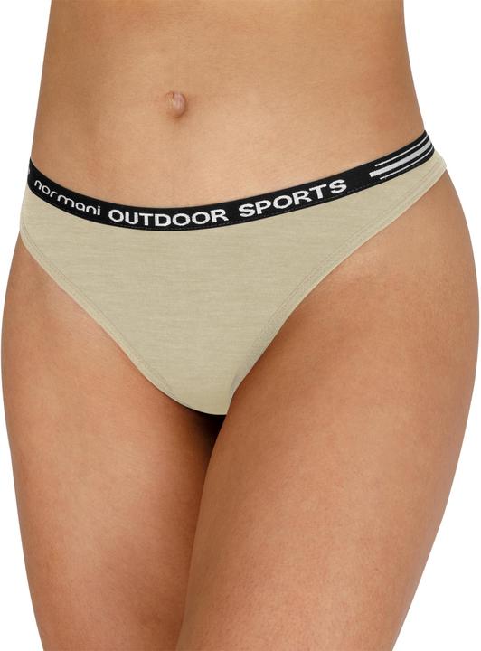 Produktbild Normani 2er Pack Damen Merino Tanga „Dubbo“ - 8551 (XXL, 4er Pack)