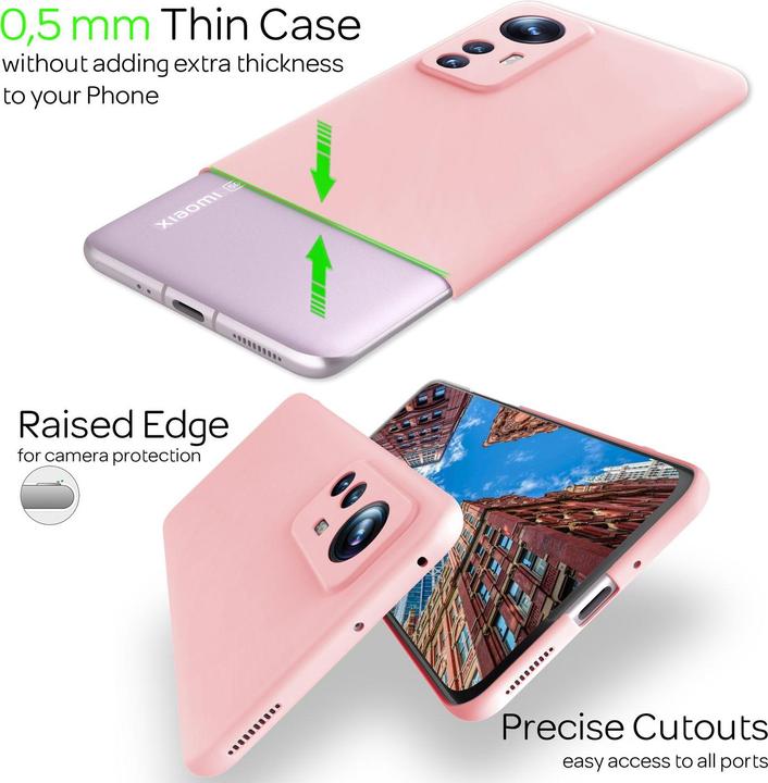 Actual product image Nalia Extra Thin Sleeve (Xiaomi 12, Xiaomi 12X)