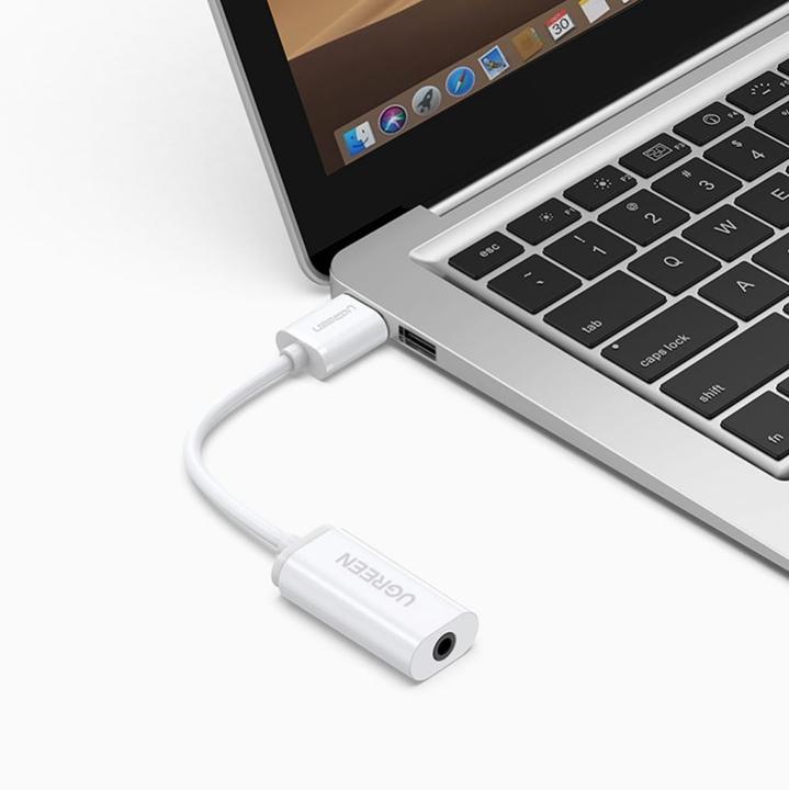 Actual product image Ugreen USB Stereo Audio Adapter (USB)