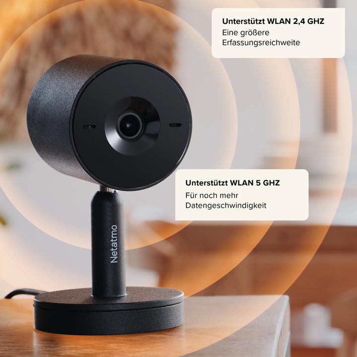 Image du produit Netatmo Smarte Innenkamera Advance (schwarz)210 (2560 x 1440 Pixels)