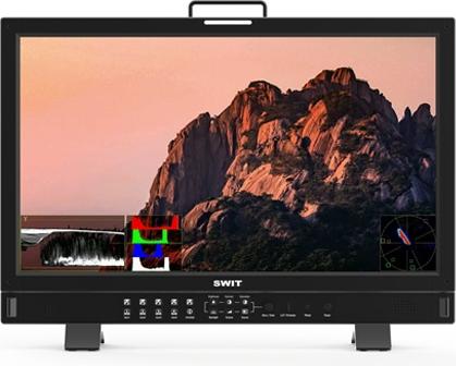 Swit 23.8" 12G-SDI 4K QLED HDR Zero-Delay FHD Monitor, 100%DCI-P3 color gamut  18-bit Processing (23.80", 4K)